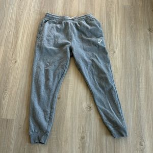 Gray Gymshark Tapered Joggers - Medium